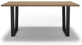 Jedálenský stôl s doskou v dubovom dekore 100x180 cm Francesca - Marckeric