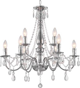 Toolight Toolight, stropné svietidlo 9xE14, EBT016-9CP, chróm, OSW-01231