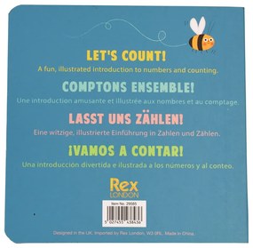 Interaktívna hračka First Numbers Book Animals – Rex London