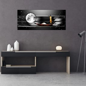 Obraz starovekej dobovej maľby (120x50 cm)