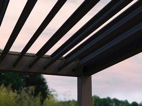 Bioklimatická pergola INTRO NEO 5,3X3m hliník+oceľ, voľne stojaca