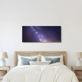 Obraz - Pohľad do vesmíru (120x50 cm)