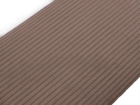 Čalúnený nástenný panel FRAME LINCOLN 30x60 cm Farba: Svetlosivá