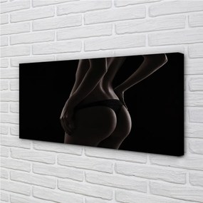 Obraz canvas ženské telo 120x60 cm