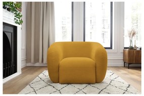 Žlté kreslo Celine – Bobochic Paris