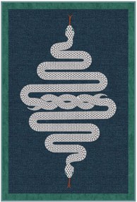 Umývateľný koberec's nízkym vlasom Venom By Jonathan Adler