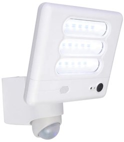LUTEC 7625501053 ESA SECURITY nástenné LED svietidlo 25W 5000lm IP54 biela securitylight