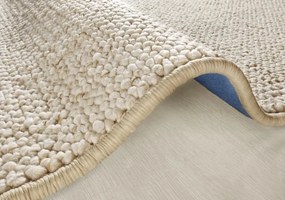 BT Carpet, Behúň Wolly 102843, 80x200, biela, obývacia izba