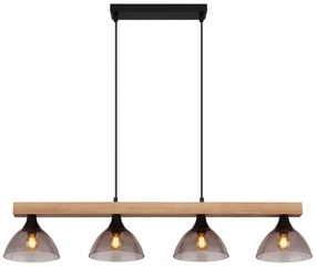 Globo 15544-4H - Luster na lanku LINDI 4xE14/15W/230V