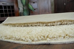 Guľatý koberec SHAGGY Hiza 5 cm cesnakový