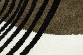 Koberec CLARA 02923A krémový / hnedý