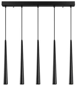 LED Luster na lanku UGUR 5xLED/3W/230V