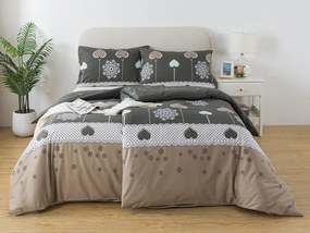 XPOSE® Predĺžené bavlnené Renforcé obliečky SAM - sivé