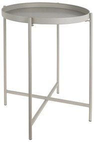 Kovový okrúhly odkladací stolík ø 40 cm Meseta – Leitmotiv