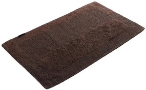 Kúpeľňový koberček Javo Cotton hnedý