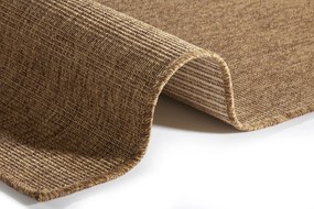 BT Carpet - Hanse Home koberce Behúň Nature 103530 Hnedý – na von aj na doma - 80x500 cm
