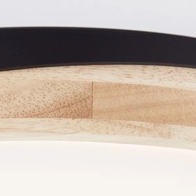 Brilliant - LED St. stropné svietidlo BAARLO LED/24W/230V pr. 35 cm čierna