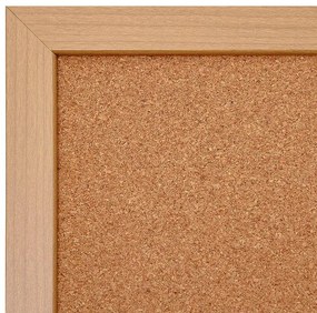 Combi Board whiteboard / korok 60 × 90 cm, biela