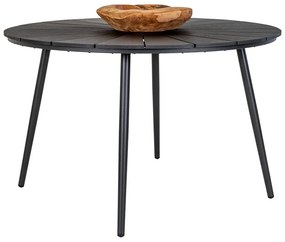 Okrúhly záhradný jedálenský stôl ø 120 cm Atlanta – House Nordic