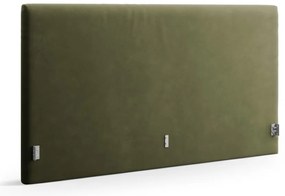 Zelené čalúnené čelo postele 210,5x100 cm Remo – Micadoni