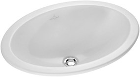 Villeroy &amp; Boch Loop &amp; Friends umývadlo 50x36 cm oválny biela 61551001