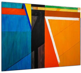Sklenený obraz - Geometria (70x50 cm)
