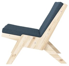 Tmavomodré kreslo Sway – Karup Design