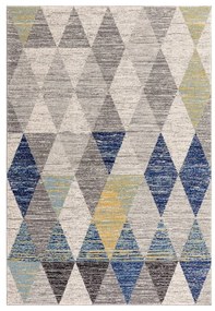 Modrý koberec 80x150 cm Muse Harlequin Blue – Asiatic Carpets