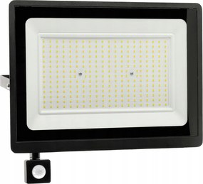 LED reflektor IP65 - 200w - 18000lm - so senzorom pohybu a súmraku - neutrálna biela