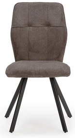 Tmavosivé jedálenské stoličky v súprave 4 ks Mery – Marckeric