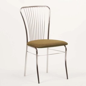 Stima Stolička IRINA chrom Vyberte látku ->: LUX Camel 2