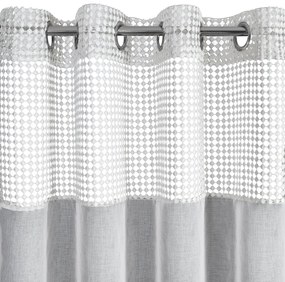ZÁCLONA GRACE 140X250 CM BIELA