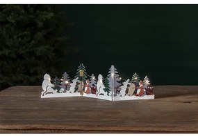 Svetelná dekorácia s vianočným motívom Forest Friends – Star Trading