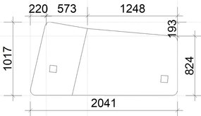Rohový stôl TopOffice Premium 203,2 x 102,7 cm, ľavý, agát svetlý / biela