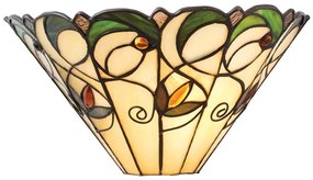 Endon 64198 - Nástenné svietidlo Tiffany JAMELIA 1xE14/40W/230V