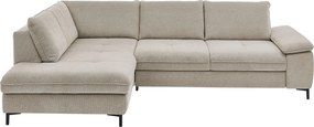 XXXLutz ROHOVÁ SEDAČKA, textil, piesková Beldomo Speed - Sedačky - 000711010801