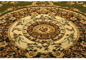Kusový koberec klasický vzor 3 zelený ovál 160x220cm