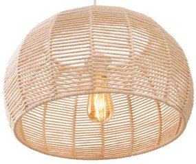 MAXLIGHT P0583 - Luster na lanku PRASLIN 1xE27/15W/230V pr. 39 cm béžová