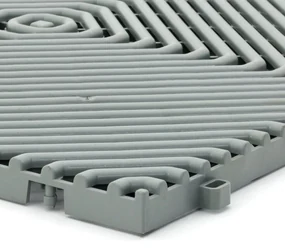 Plastová dlažba Linea Rombo 39,5 x 39,5 x 1,7 cm, sivá