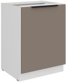 Kuchynská skrinka Aria-Ta/Wh Anti Fingerprint 60d 1f Bb