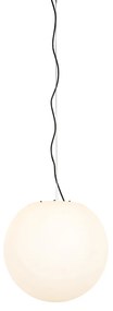 Moderná vonkajšia lampa biela 45 cm IP65 - Nura