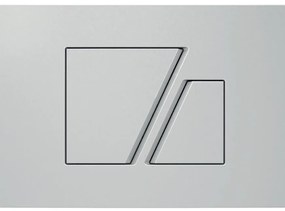 Tlačidlo S 707 chróm matný 16.707.93