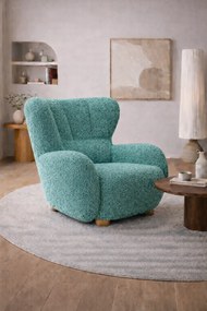 RELAXAČNÉ KRESLO PONCIO ROLF 17 TYRKYSOVÁ