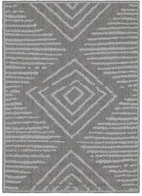 Koberce Breno Kusový koberec ARUBA 4902 Grey, sivá,140 x 200 cm