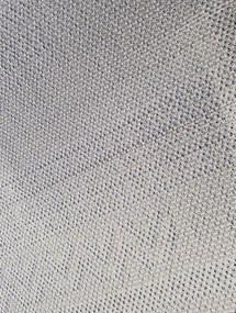 Sisalový koberec s kosoštvorcovým vzorom – sivý, obdĺžnikový Rozmer: 120x170 cm