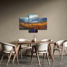 Obraz - Maľovaná horská krajina II. (90x60 cm)