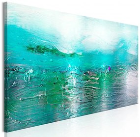 Artgeist Obraz - Turquoise Landscape (1 Part) Narrow Veľkosť: 135x45, Verzia: Premium Print