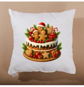 Vianočný vankúš Cake 40x40 cm EMI