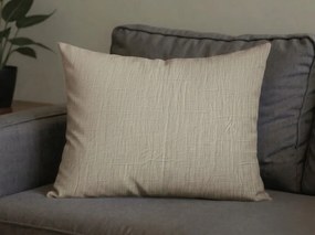 Mušelínová obliečka na vankúš MUSSARI 70x90 cm, béžovosivý