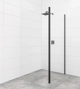 Bočné zástena k sprchovacím dverám 100 cm SAT TEX BB SATSTENATEXD100C